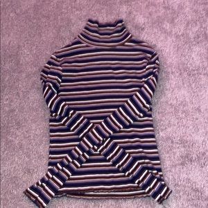 Tilly’s Striped Turtle Neck